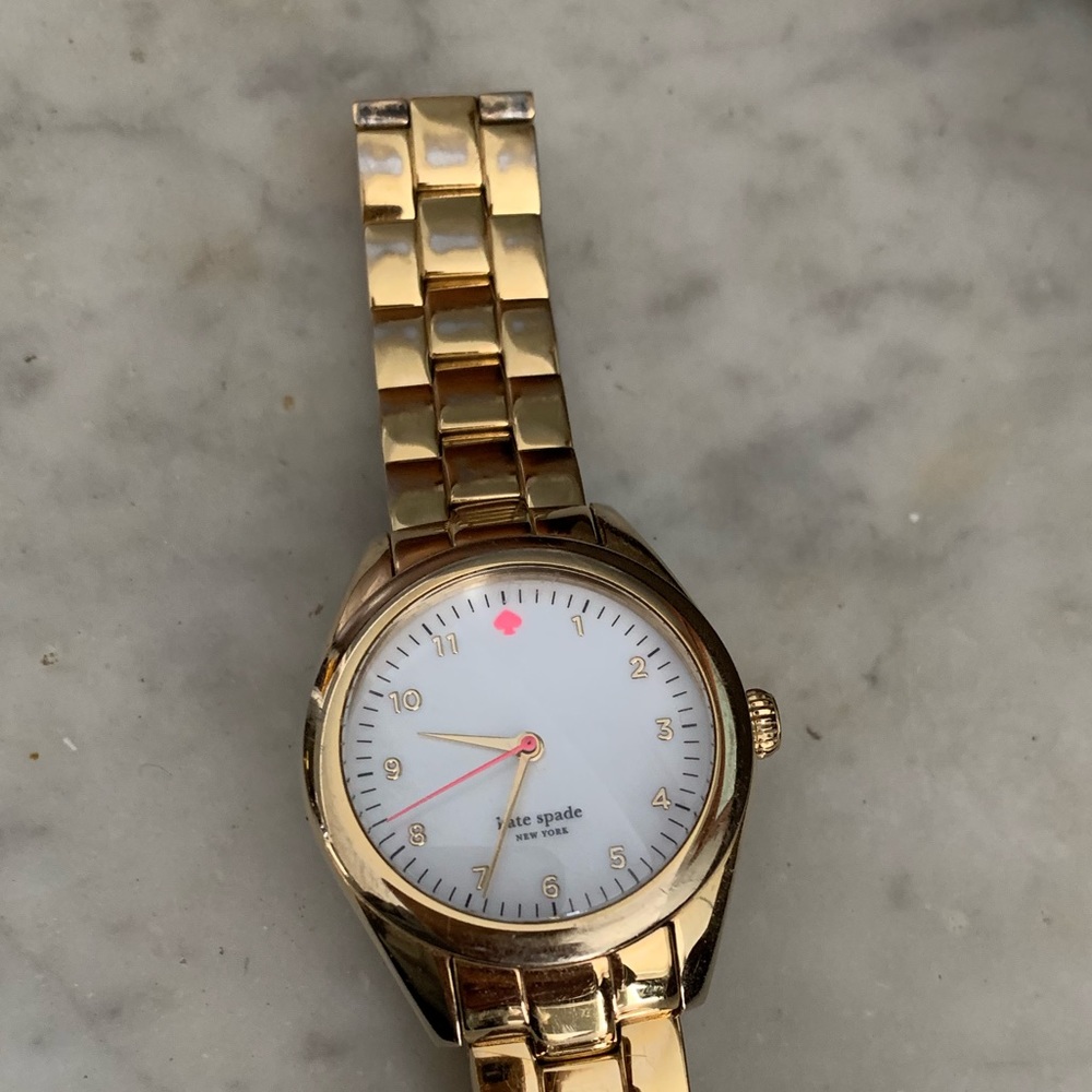 Gold Kate Spade watch